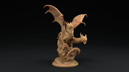 Viperwing Adult | Dragon Trappers Lodge | Monster | One Page Rules | 32mm | Resin Printed Tabletop RPG Figures | DND | 5E |