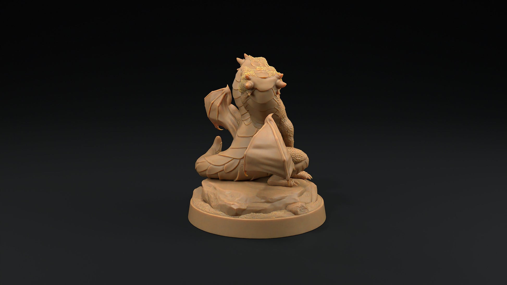Viperwing Wyrmling | Dragon Trappers Lodge | Monster | One Page Rules | 32mm | Resin Printed Tabletop RPG Figures | DND | 5E |