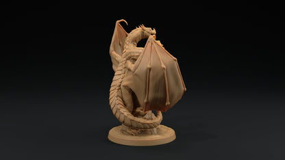 Young Viperwing | Dragon Trappers Lodge | Monster | One Page Rules | 32mm | Resin Printed Tabletop RPG Figures | DND | 5E |