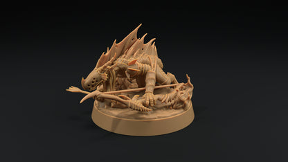 Shadow Wyrm Bow | Dragon Trappers Lodge | Demon | Devil | One Page Rules | 32mm | Resin Printed Tabletop RPG Figures | DND | 5E |