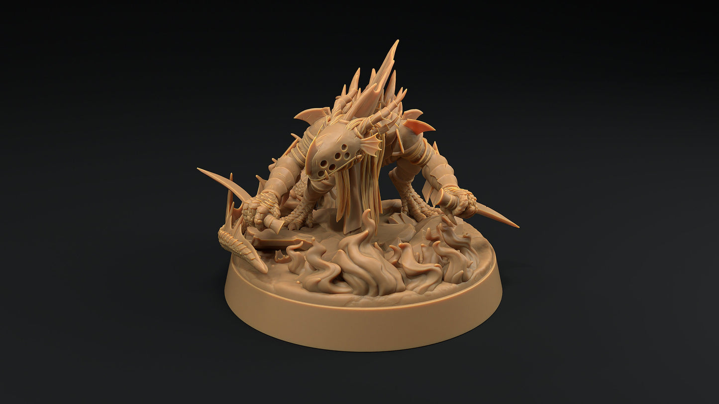 Shadow Wyrm Dagger | Dragon Trappers Lodge | Demon | Devil | One Page Rules | 32mm | Resin Printed Tabletop RPG Figures | DND | 5E |
