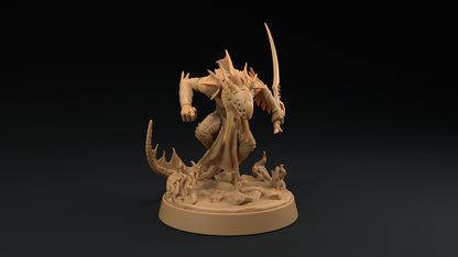 Shadow Wyrm Sword | Dragon Trappers Lodge | Demon | Devil | One Page Rules | 32mm | Resin Printed Tabletop RPG Figures | DND | 5E |