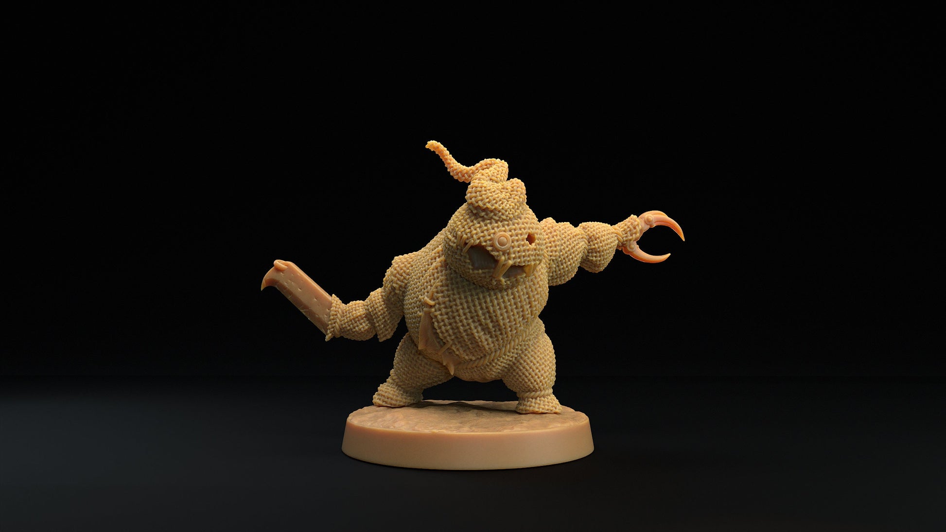 Burlap Monsters | Dragon Trappers Lodge | Minions | One Page Rules | 32mm | Resin Printed Tabletop RPG Figures | DND | 5E | Halloween