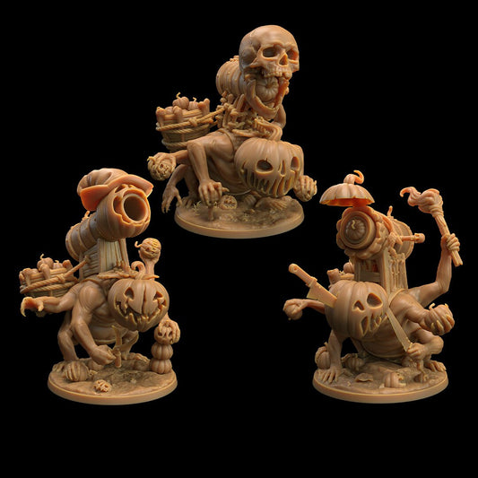 Pumpkannon | Dragon Trappers Lodge | Monster | One Page Rules | 32mm | Resin Printed Tabletop RPG Figures | DND | 5E | Halloween
