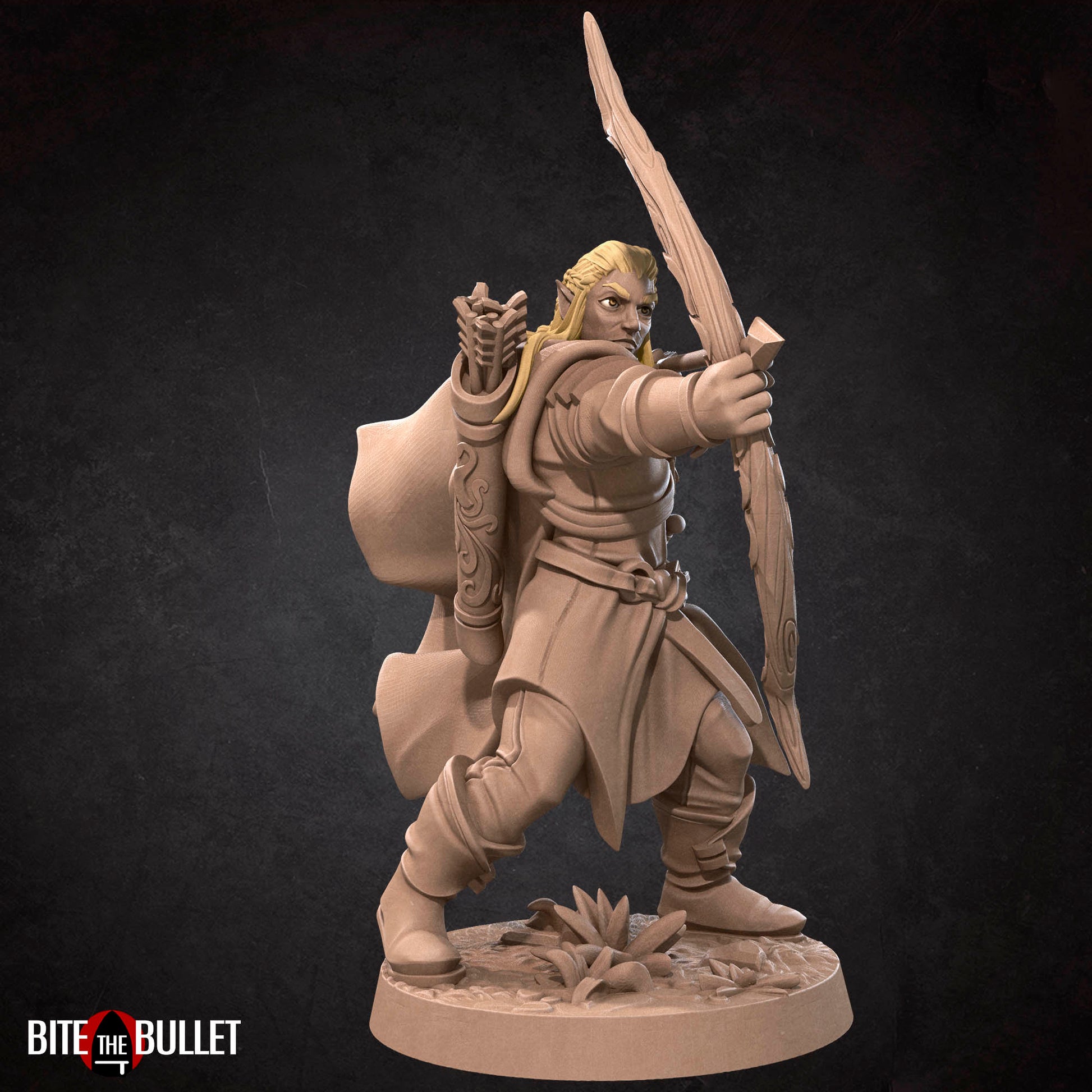Elf Explorer | Bite The Bullet | 35mm Scale | Resin Printed Tabletop RPG Miniature Figures | DND | 5E