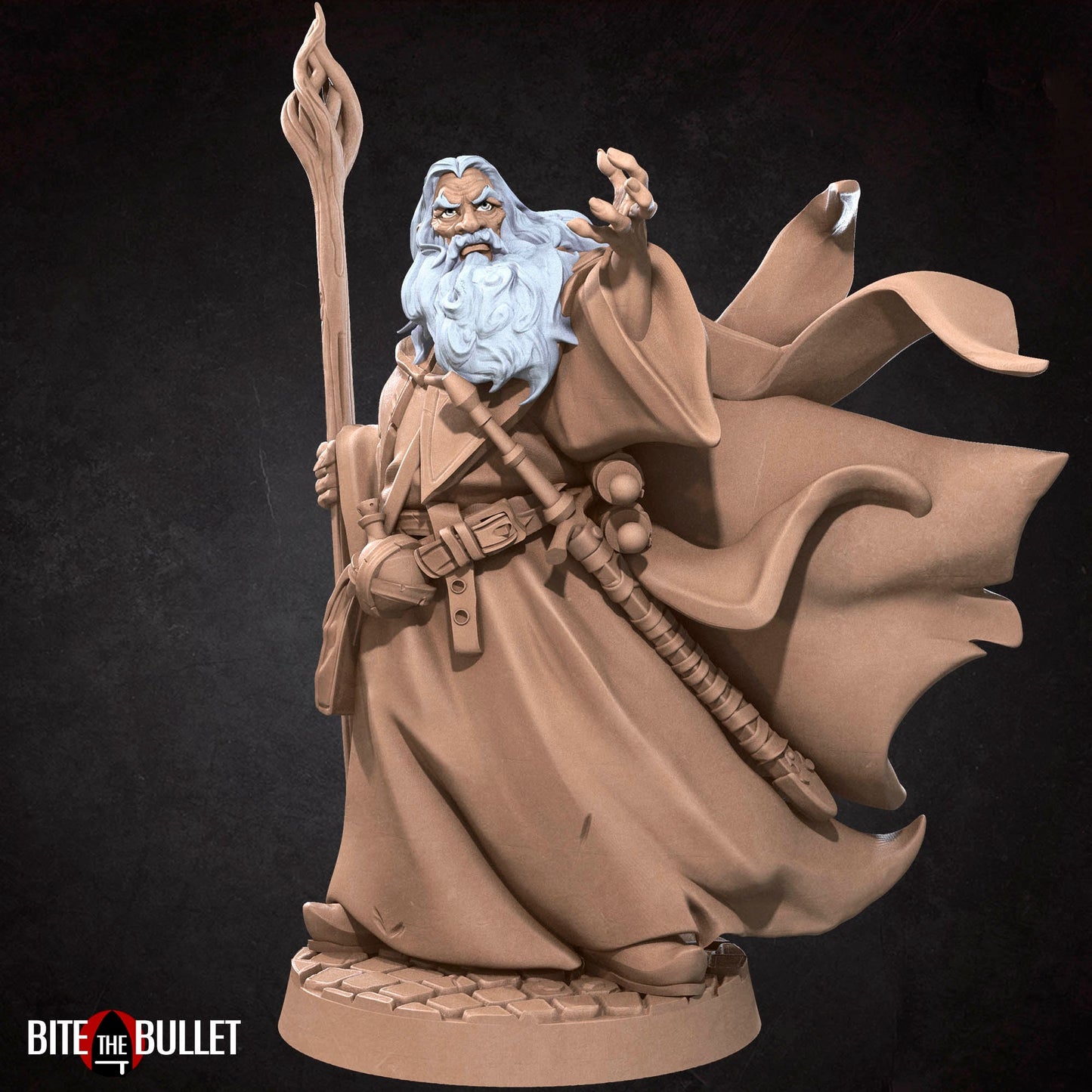 Wizard Explorer | Bite The Bullet | 35mm Scale | Resin Printed Tabletop RPG Miniature Figures | DND | 5E