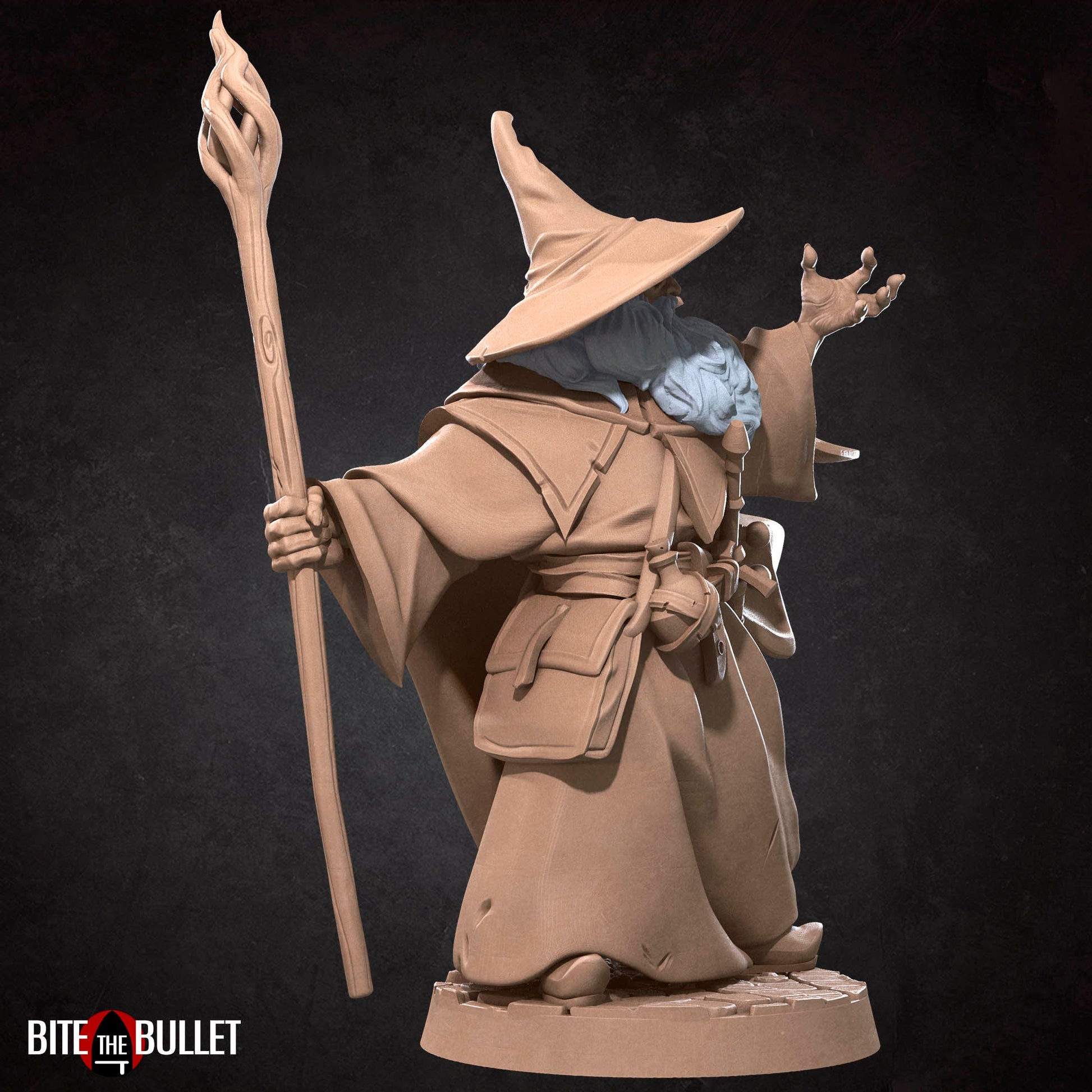 Wizard Explorer | Bite The Bullet | 35mm Scale | Resin Printed Tabletop RPG Miniature Figures | DND | 5E