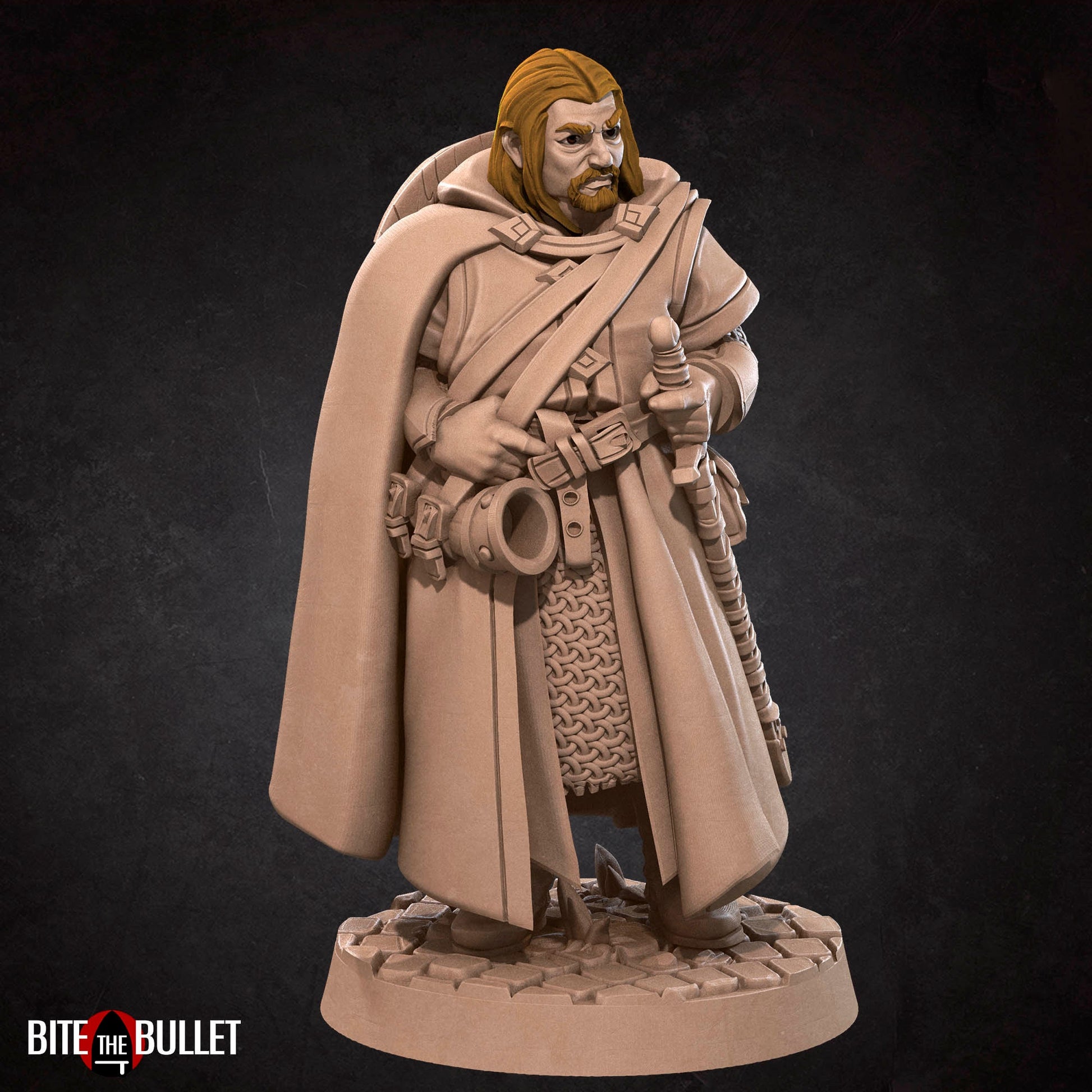 Human Explorer | Bite The Bullet | 35mm Scale | Resin Printed Tabletop RPG Miniature Figures | DND | 5E