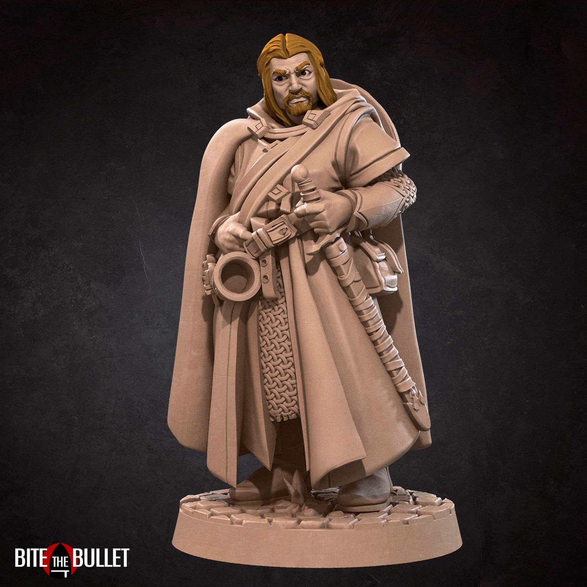 Human Explorer | Bite The Bullet | 35mm Scale | Resin Printed Tabletop RPG Miniature Figures | DND | 5E