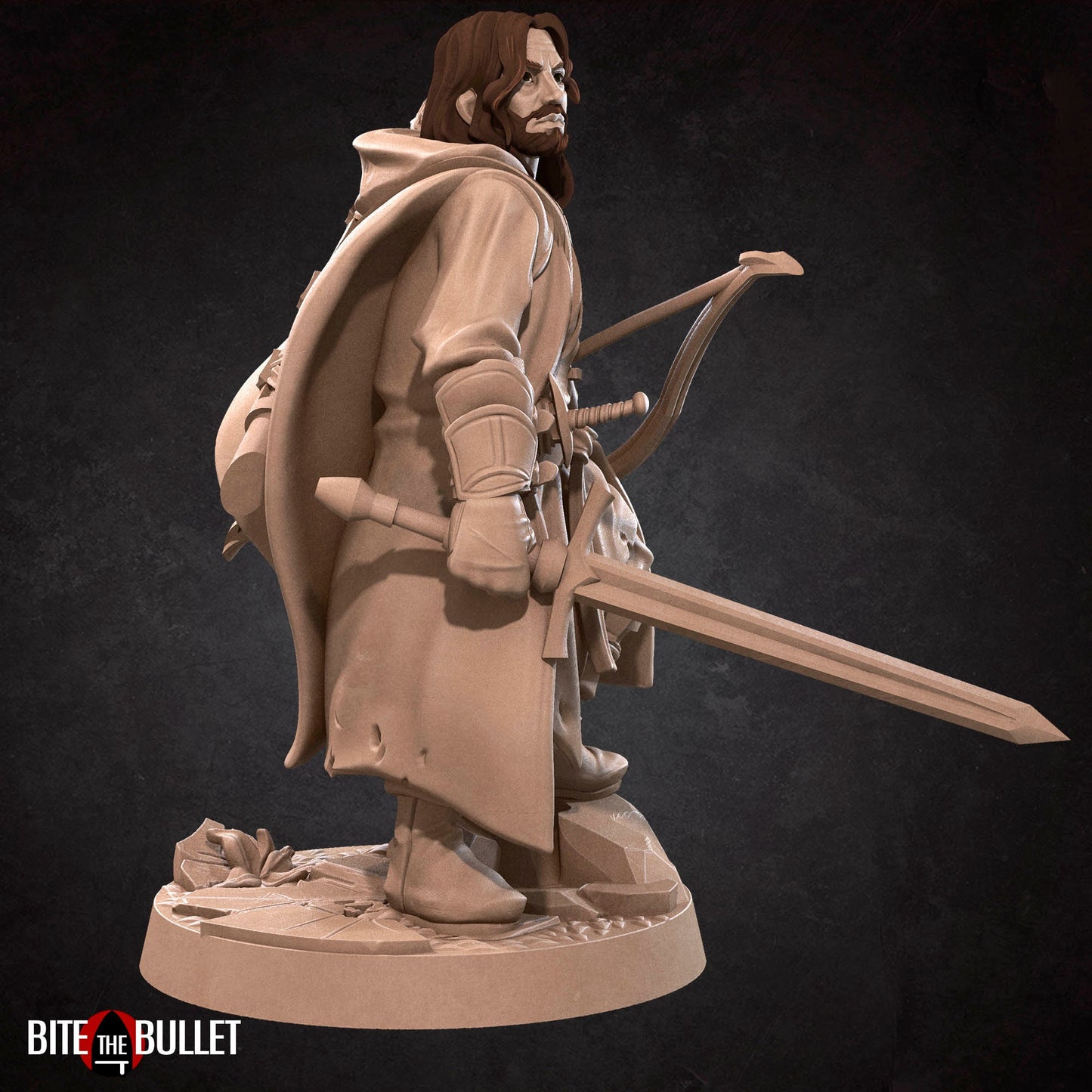 Ranger Explorer | Bite The Bullet | 35mm Scale | Resin Printed Tabletop RPG Miniature Figures | DND | 5E