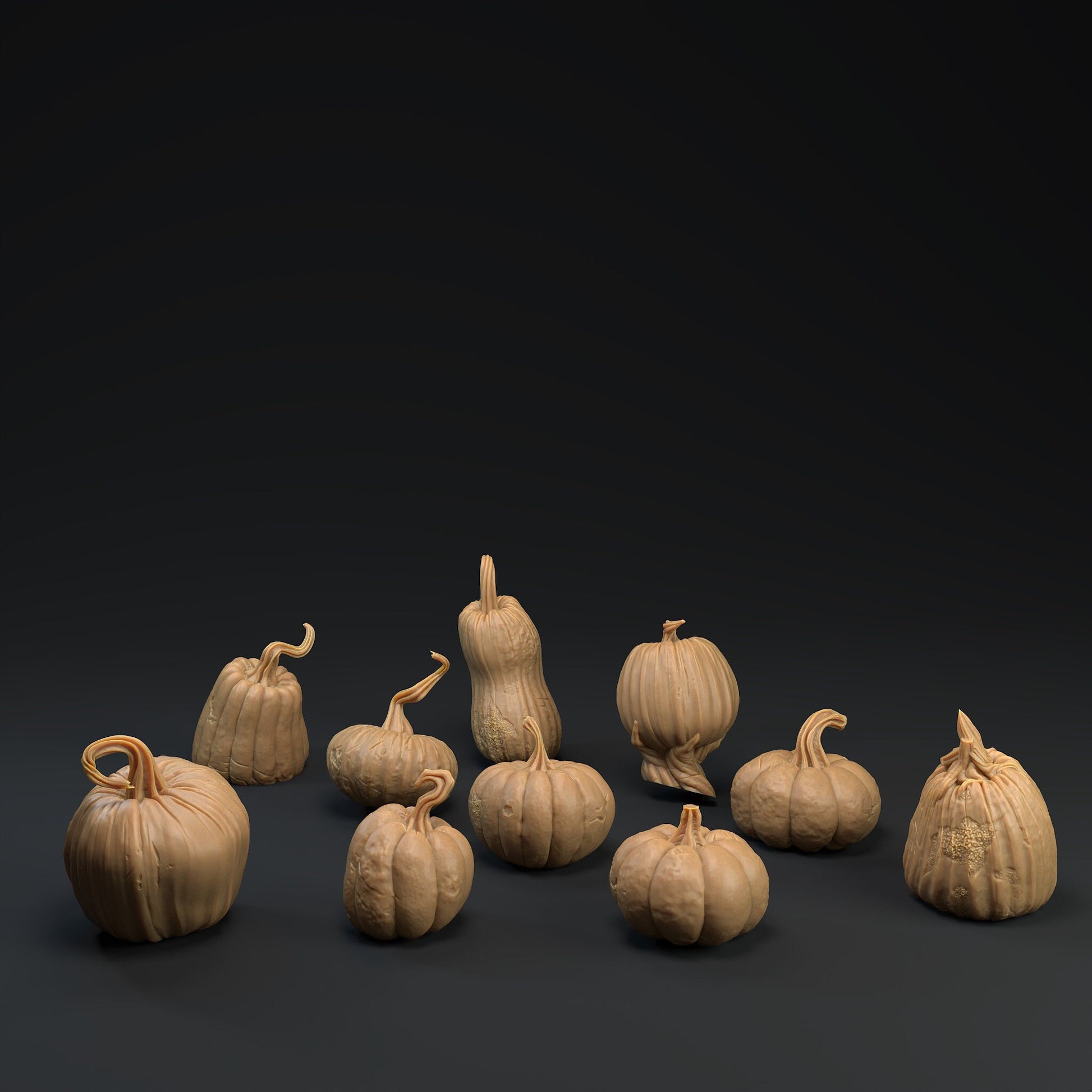 Pumpkin Heads | Dragon Trappers Lodge | Monster | One Page Rules | 32mm | Resin Printed Tabletop RPG Figures | DND | 5E | Halloween
