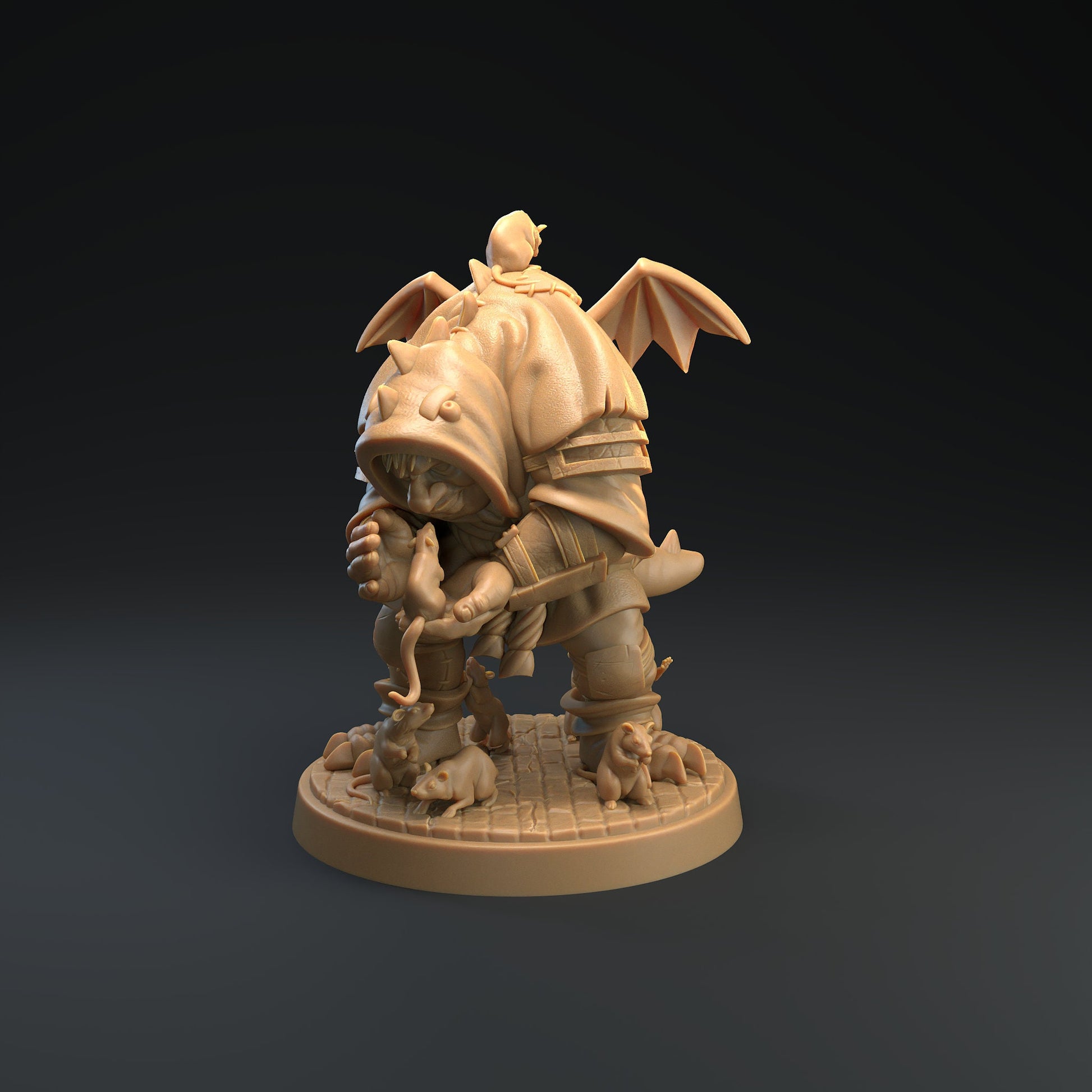 Hunchback | Dragon Trappers Lodge | Monster | One Page Rules | 32mm | 75mm | Resin Printed Tabletop RPG Figures | DND | Halloween