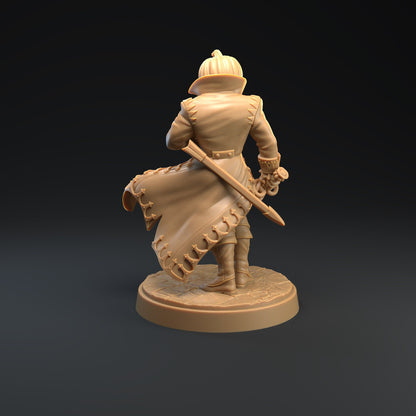 Headless Horseman | Dragon Trappers Lodge | Monster | One Page Rules | 32mm | 75mm | Resin Printed Tabletop RPG Figures | DND | Halloween