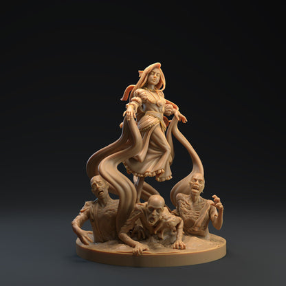 Ghost Girl | Dragon Trappers Lodge | Monster | One Page Rules | 32mm | 75mm | Resin Printed Tabletop RPG Figures | DND | Halloween