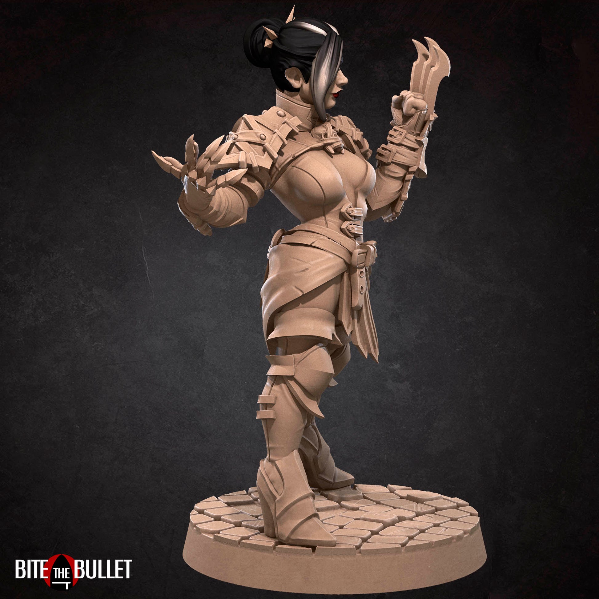 Hero Assassin | Bite The Bullet | 35mm Scale | Resin Printed Tabletop RPG Miniature Figures | DND | 5E