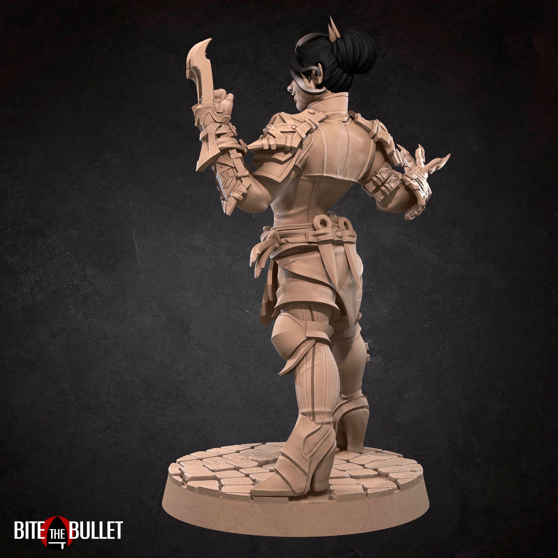 Hero Assassin | Bite The Bullet | 35mm Scale | Resin Printed Tabletop RPG Miniature Figures | DND | 5E