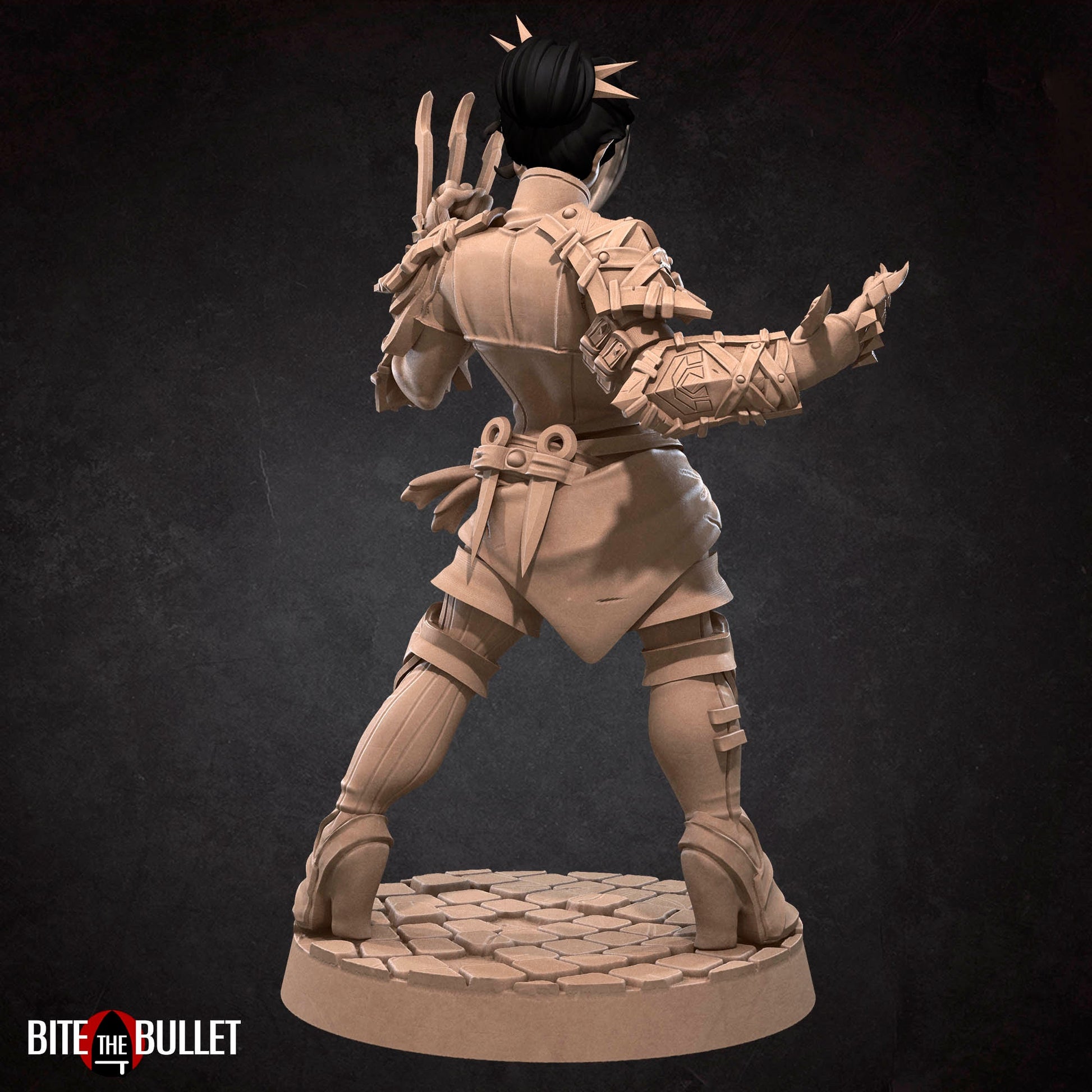 Hero Assassin | Bite The Bullet | 35mm Scale | Resin Printed Tabletop RPG Miniature Figures | DND | 5E