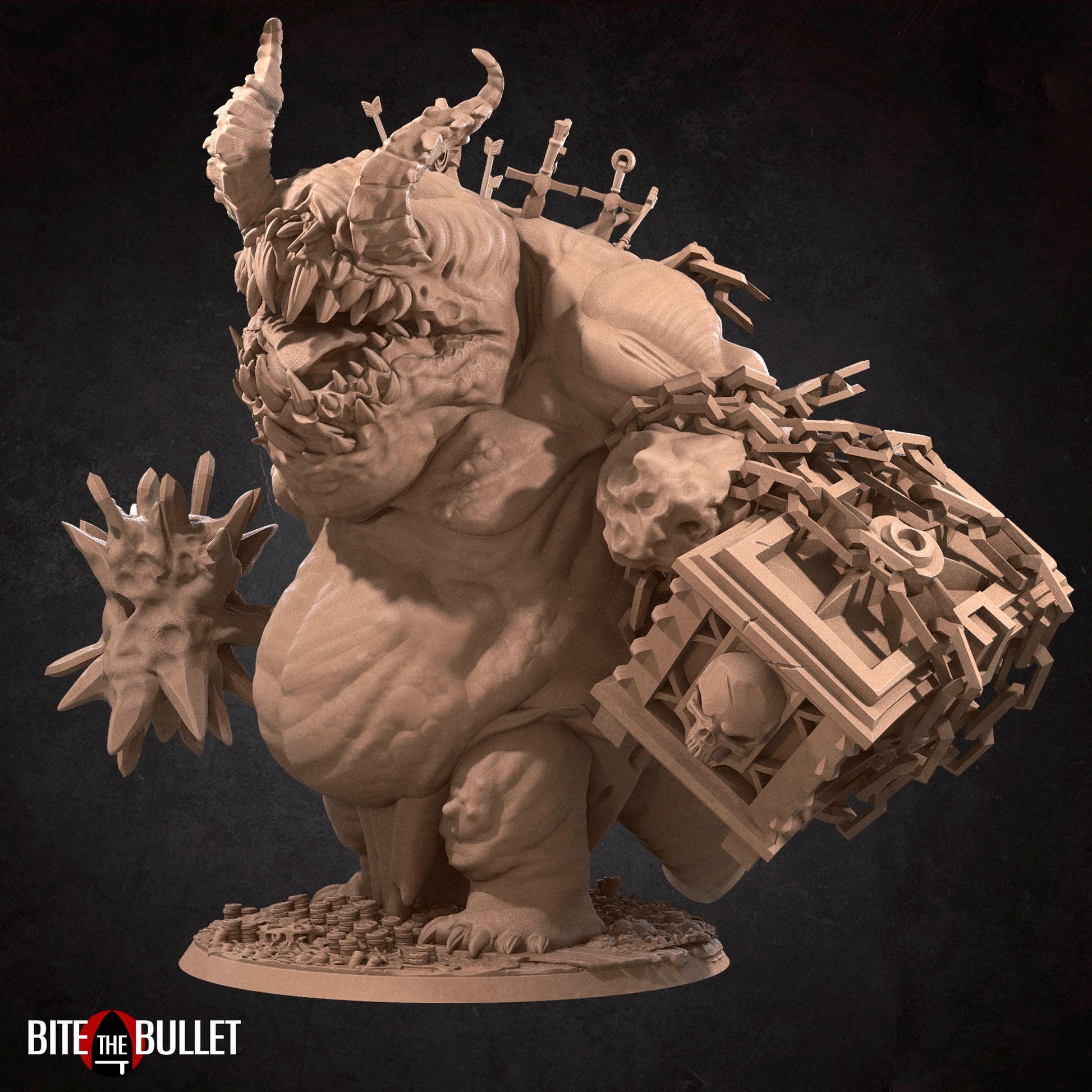 Greed | Bite The Bullet | 35mm Scale | Resin Printed Tabletop RPG Miniature Figures | DND | 5E
