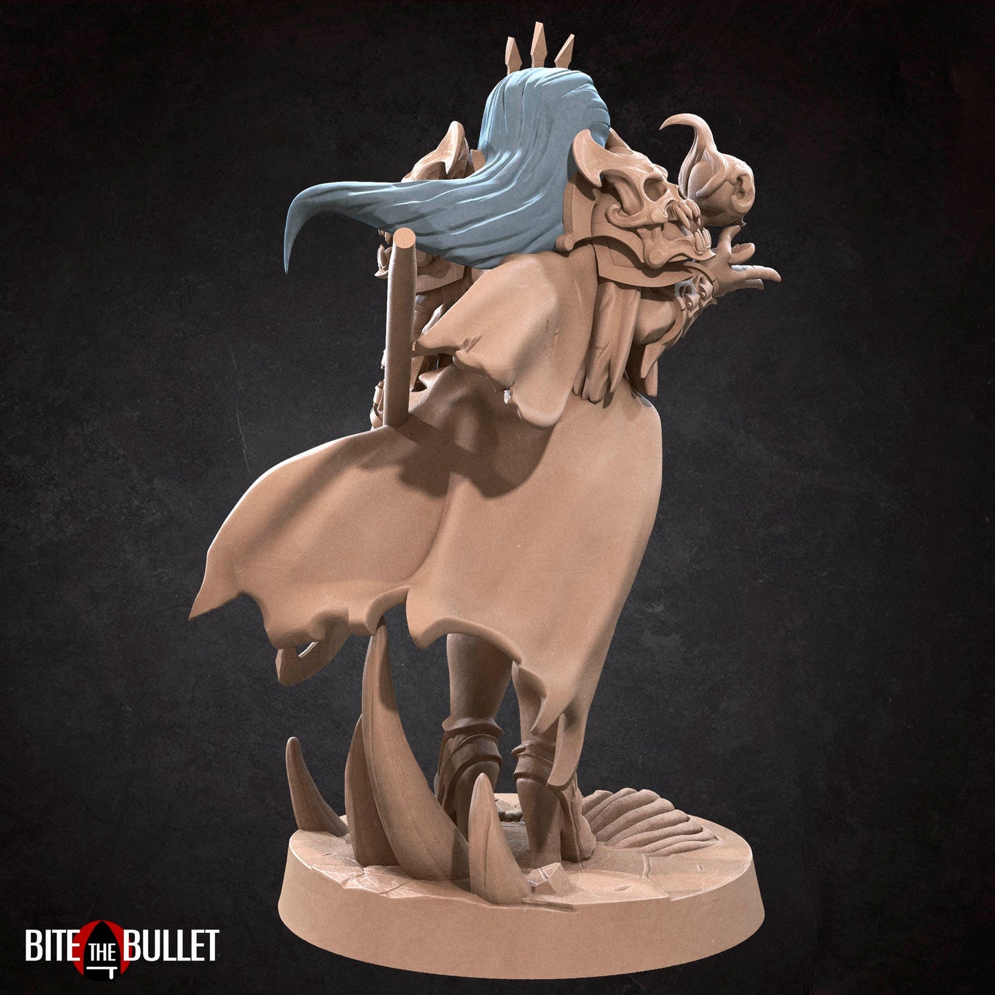 Necromancer Female | Bite The Bullet | 35mm Scale | Resin Printed Tabletop RPG Miniature Figures | DND | 5E