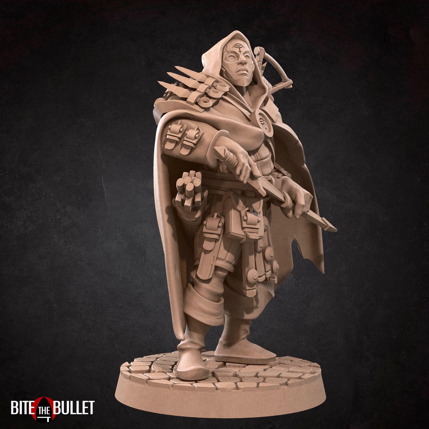 Hero Rogue | Bite The Bullet | 35mm Scale | Resin Printed Tabletop RPG Miniature Figures | DND | 5E