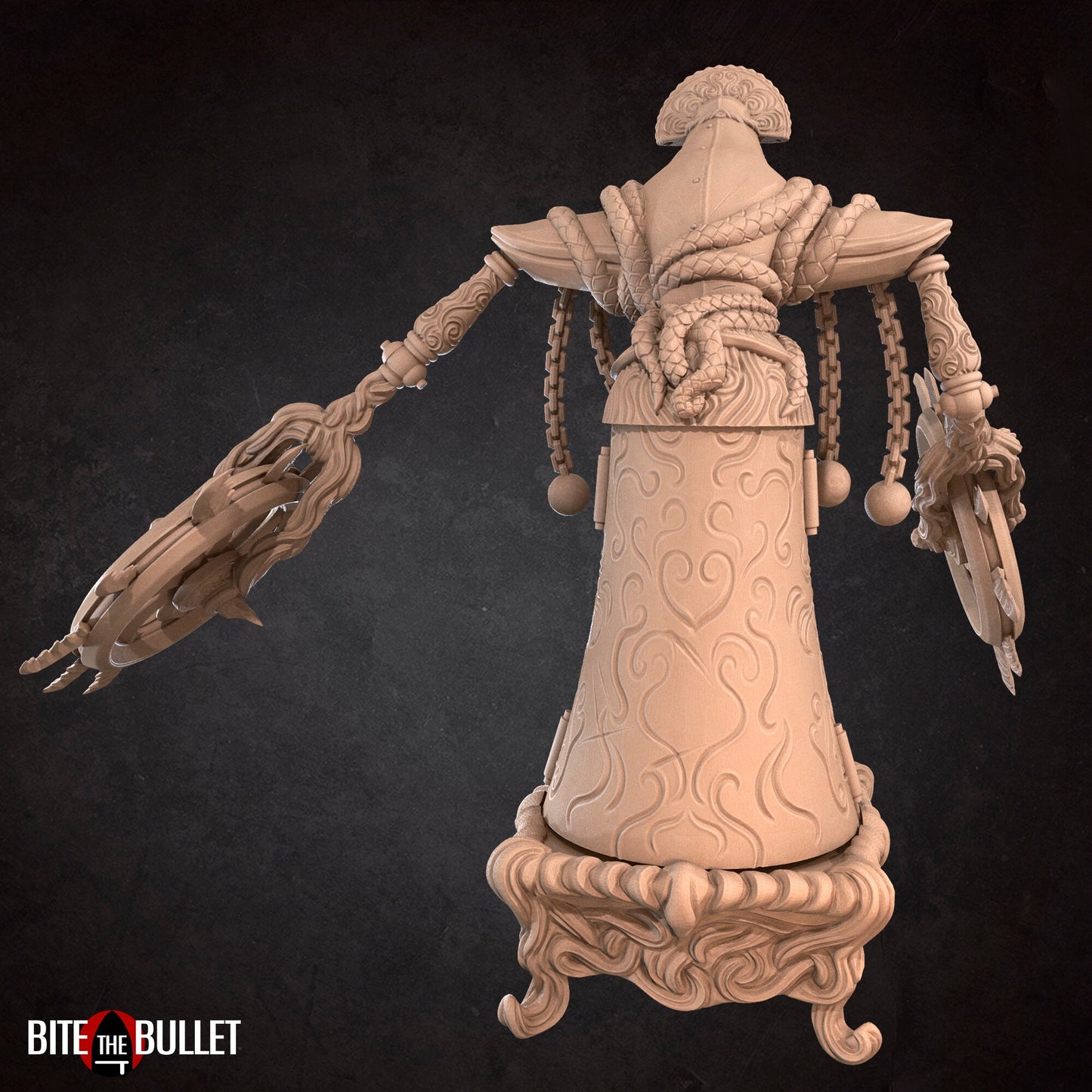 Iron Virgin | Bite The Bullet | 35mm Scale | Resin Printed Tabletop RPG Miniature Figures | DND | 5E