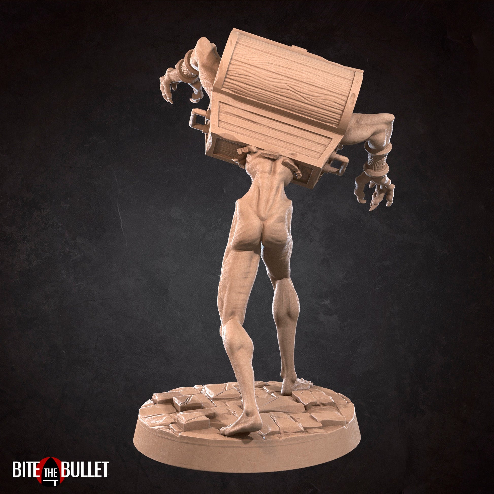 Mimic | Bite The Bullet | 35mm Scale | Resin Printed Tabletop RPG Miniature Figures | DND | 5E