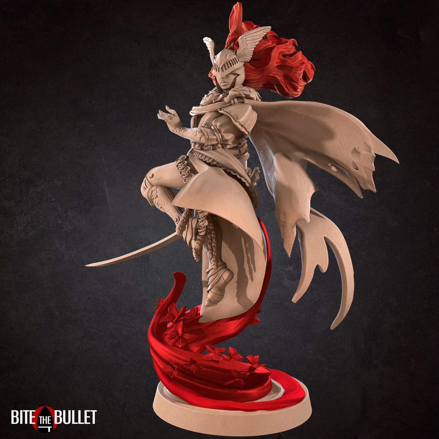 Morgana, Scarlet Goddess | Bite The Bullet | 35mm Scale | Resin Printed Tabletop RPG Miniature Figures | DND | 5E