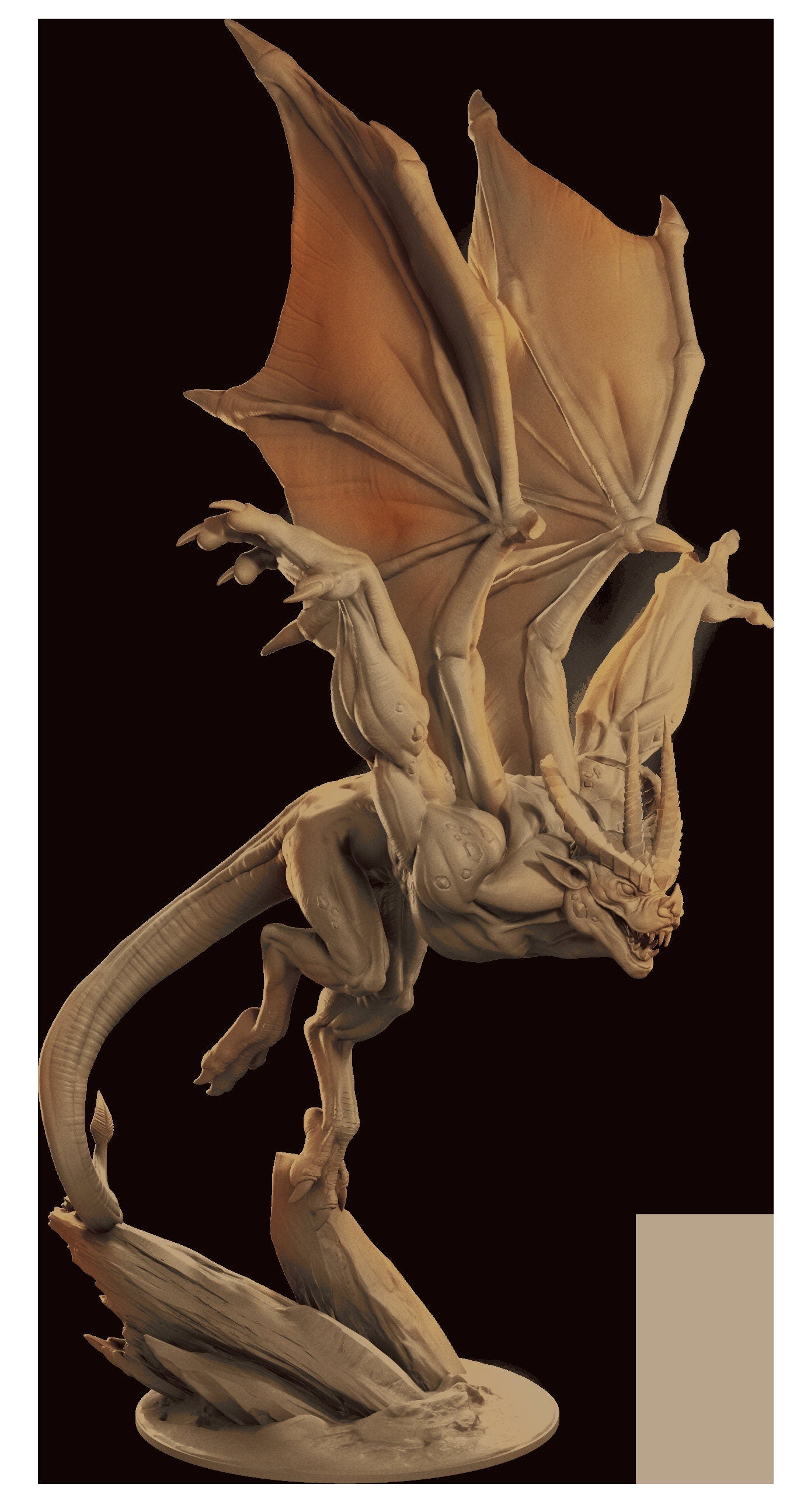 Gargoyle Set | Dragon Trappers Lodge | Monster | One Page Rules | 32mm | Resin Printed Tabletop RPG Figures | DND | 5E | Halloween