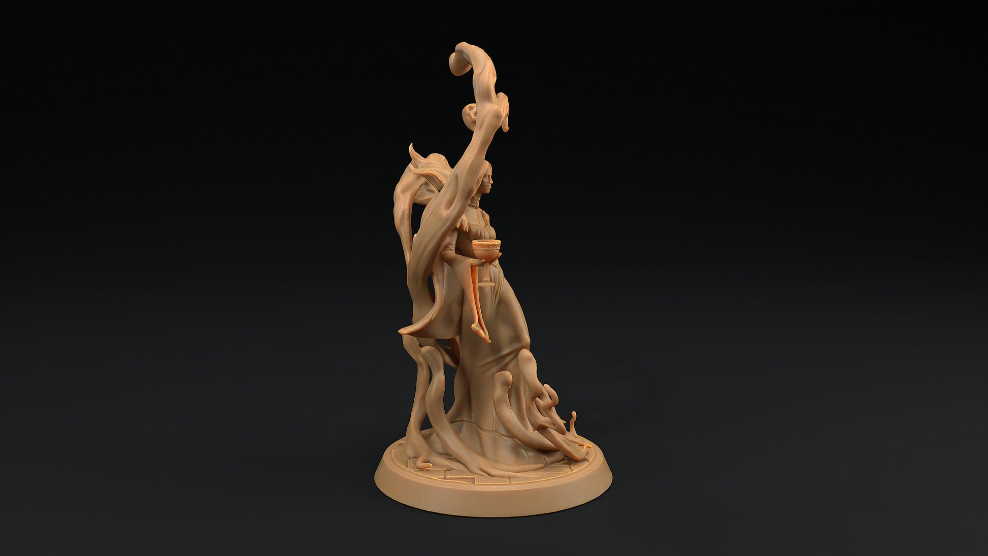 Lady Traskvales Ghost | Dragon Trappers Lodge | Monster | One Page Rules | 32mm | Resin Printed Tabletop RPG Figures | DND | 5E | Halloween