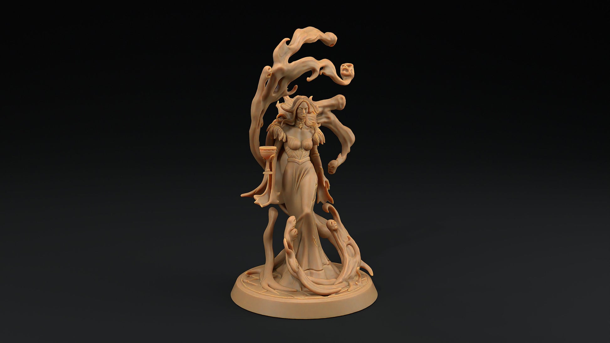 Lady Traskvales Ghost | Dragon Trappers Lodge | Monster | One Page Rules | 32mm | Resin Printed Tabletop RPG Figures | DND | 5E | Halloween