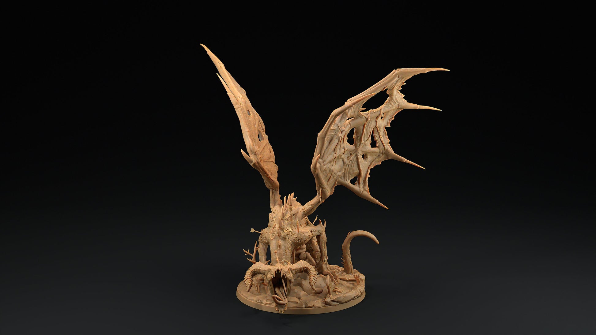 Fellclaw The Rotten | Dragon Trappers Lodge | Monster | One Page Rules | 32mm | Resin Printed Tabletop RPG Figures | DND | 5E | Halloween