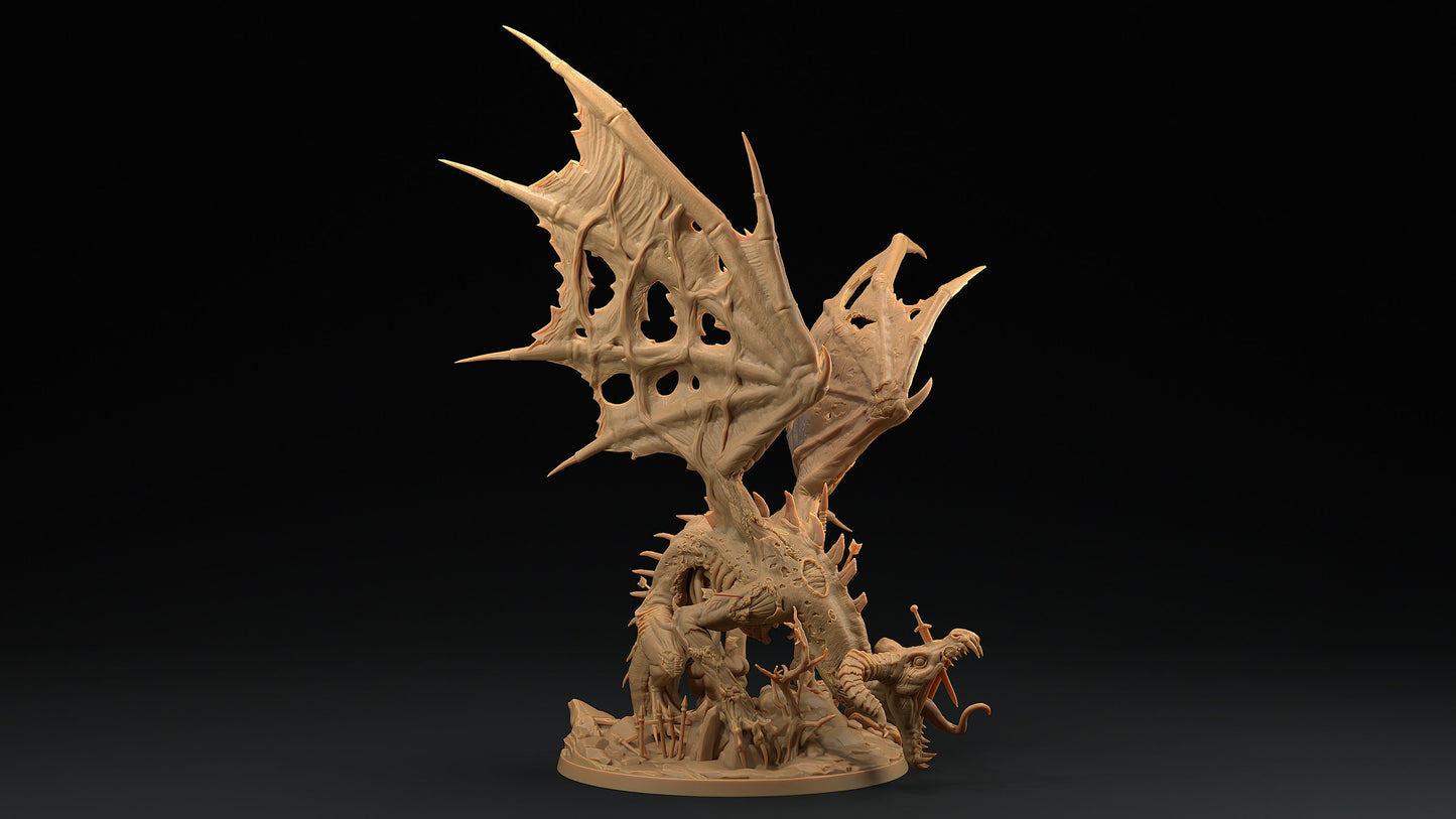 Fellclaw The Rotten | Dragon Trappers Lodge | Monster | One Page Rules | 32mm | Resin Printed Tabletop RPG Figures | DND | 5E | Halloween