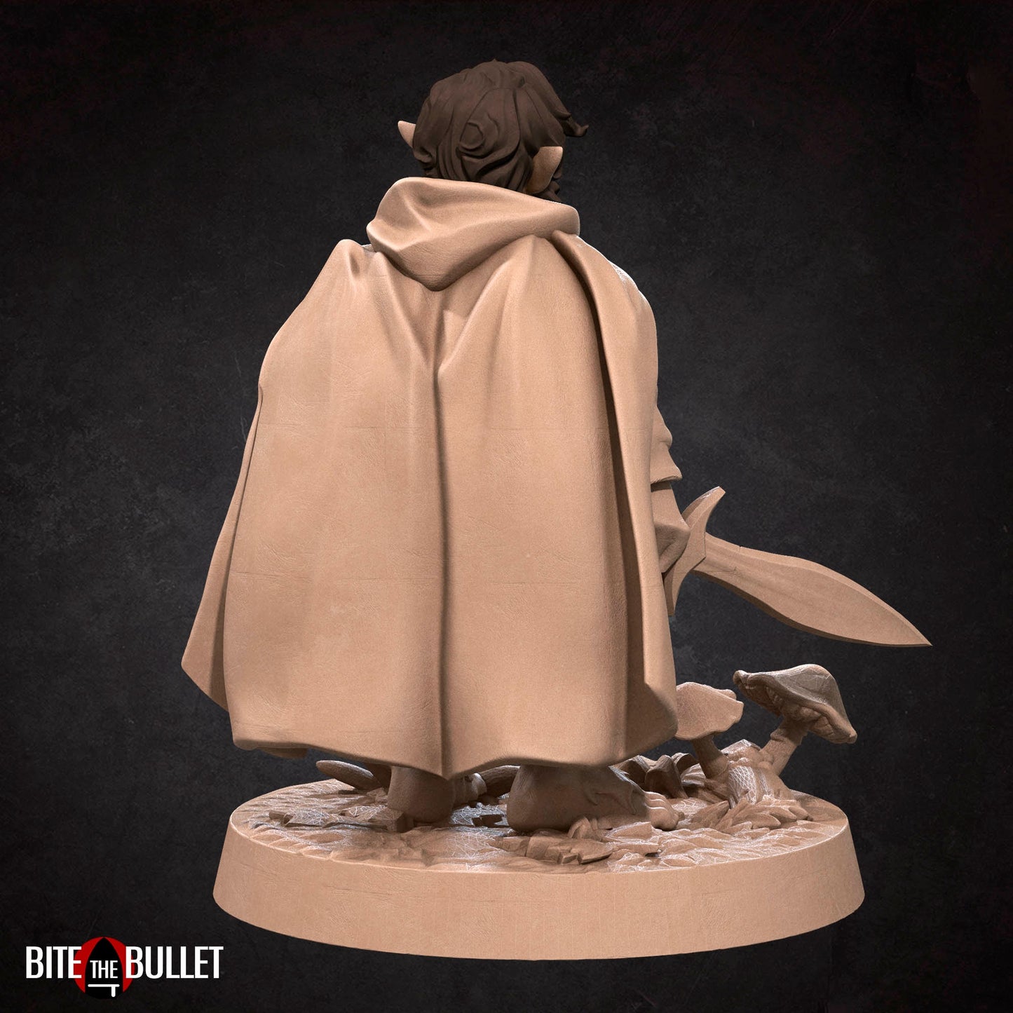 Halfling Explorer | Bite The Bullet | 35mm Scale | Resin Printed Tabletop RPG Miniature Figures | DND | 5E