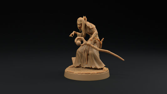 Human Mage Zombie | Dragon Trappers Lodge | Monster | One Page Rules | 32mm | Resin Printed Tabletop RPG Figures | DND | 5E | Halloween