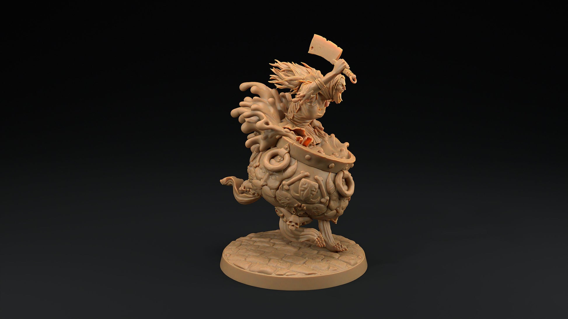 The Boiled Maid | Dragon Trappers Lodge | Monster | One Page Rules | 32mm | Resin Printed Tabletop RPG Figures | DND | 5E | Halloween