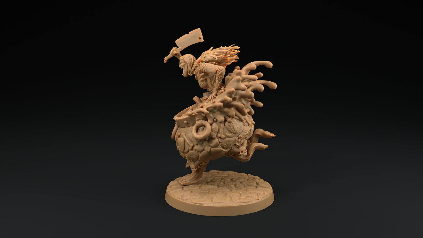 The Boiled Maid | Dragon Trappers Lodge | Monster | One Page Rules | 32mm | Resin Printed Tabletop RPG Figures | DND | 5E | Halloween