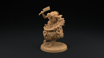 The Boiled Maid | Dragon Trappers Lodge | Monster | One Page Rules | 32mm | Resin Printed Tabletop RPG Figures | DND | 5E | Halloween