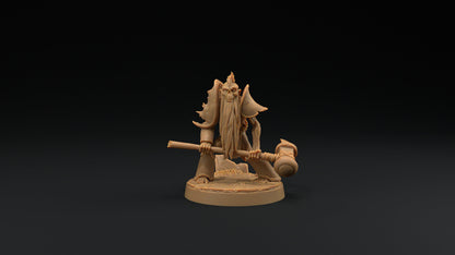 Dwarven Zombie | Dragon Trappers Lodge | Monster | One Page Rules | 32mm | Resin Printed Tabletop RPG Figures | DND | 5E | Halloween