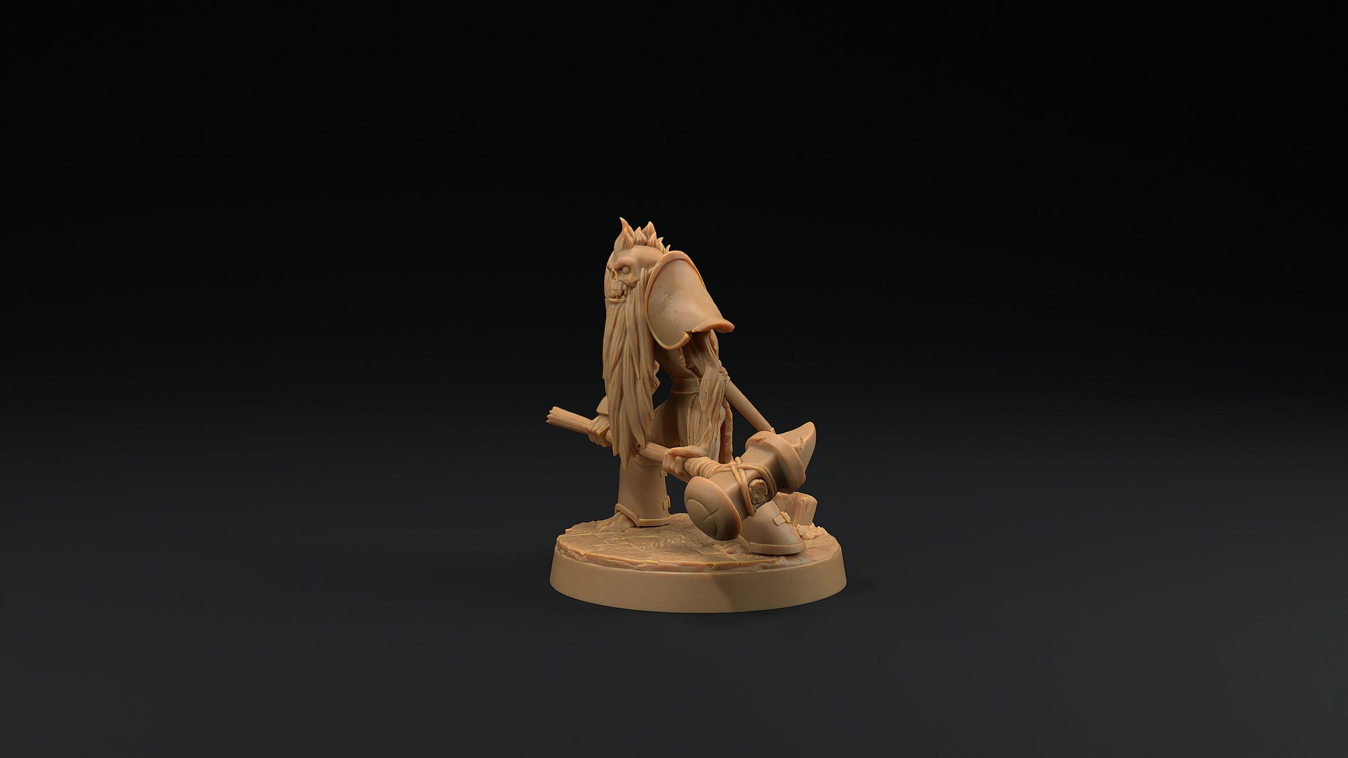Dwarven Zombie | Dragon Trappers Lodge | Monster | One Page Rules | 32mm | Resin Printed Tabletop RPG Figures | DND | 5E | Halloween