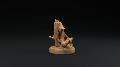 Dwarven Zombie | Dragon Trappers Lodge | Monster | One Page Rules | 32mm | Resin Printed Tabletop RPG Figures | DND | 5E | Halloween