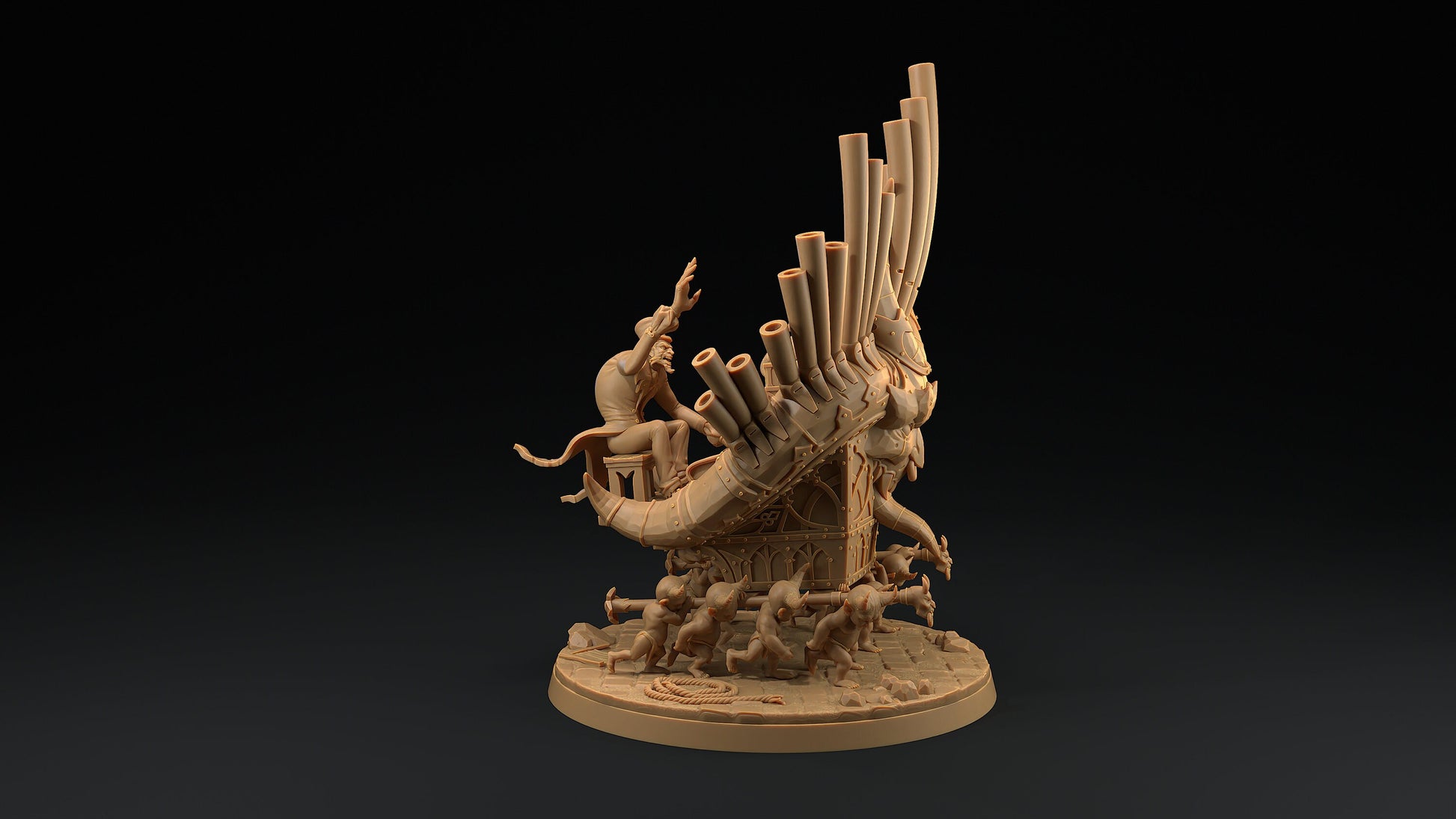The Organ Man | Dragon Trappers Lodge | Monster | One Page Rules | 32mm | Resin Printed Tabletop RPG Figures | DND | 5E | Halloween