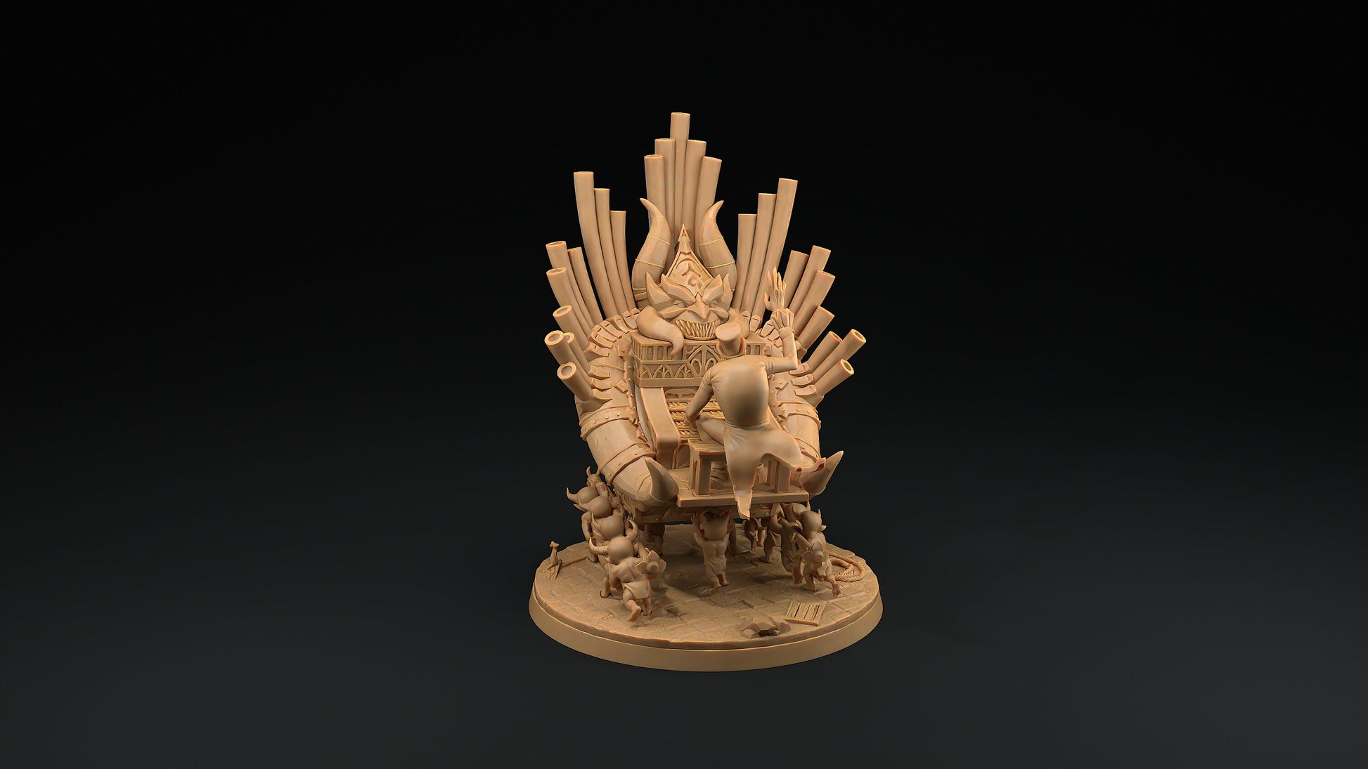 The Organ Man | Dragon Trappers Lodge | Monster | One Page Rules | 32mm | Resin Printed Tabletop RPG Figures | DND | 5E | Halloween