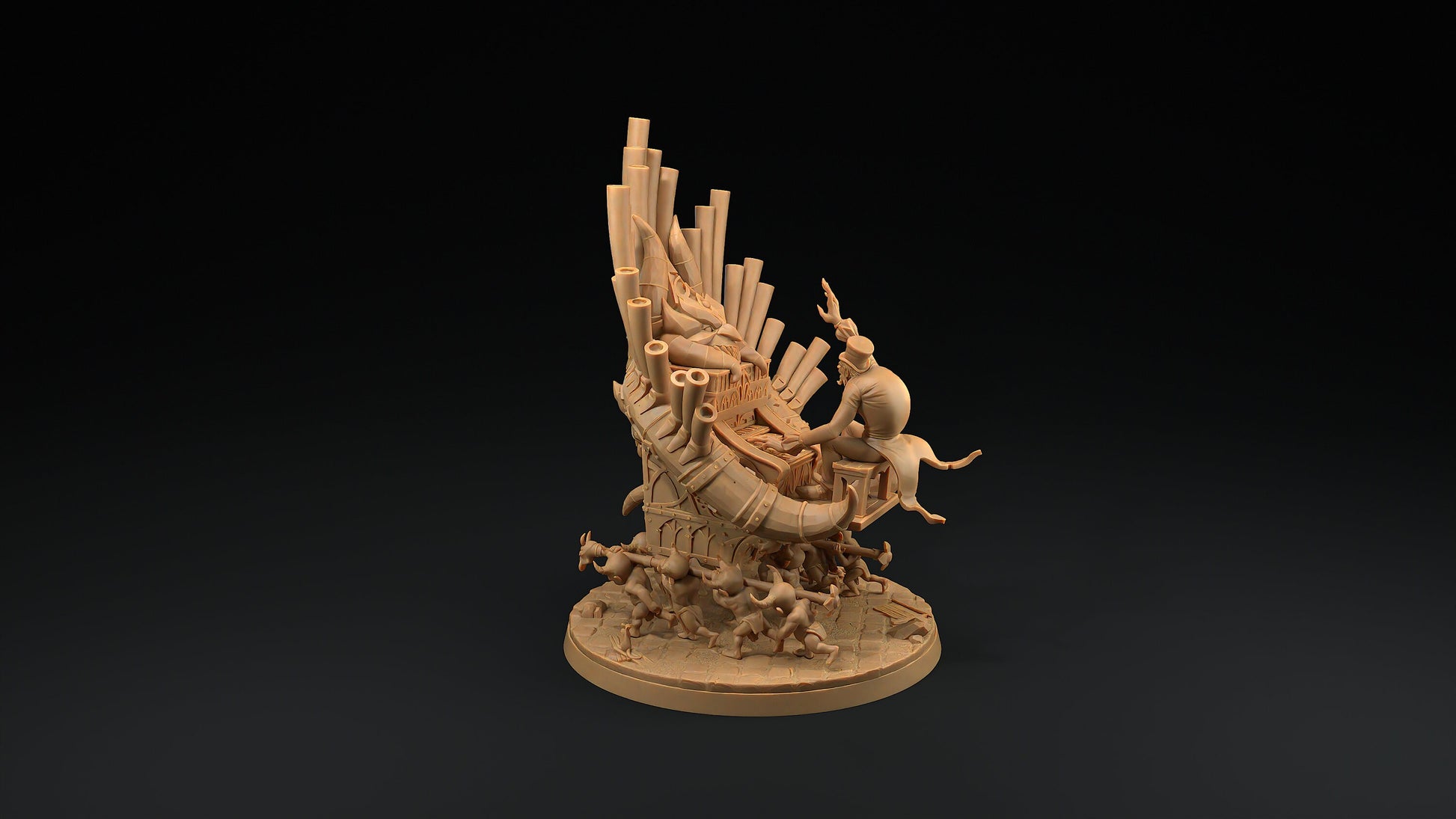 The Organ Man | Dragon Trappers Lodge | Monster | One Page Rules | 32mm | Resin Printed Tabletop RPG Figures | DND | 5E | Halloween