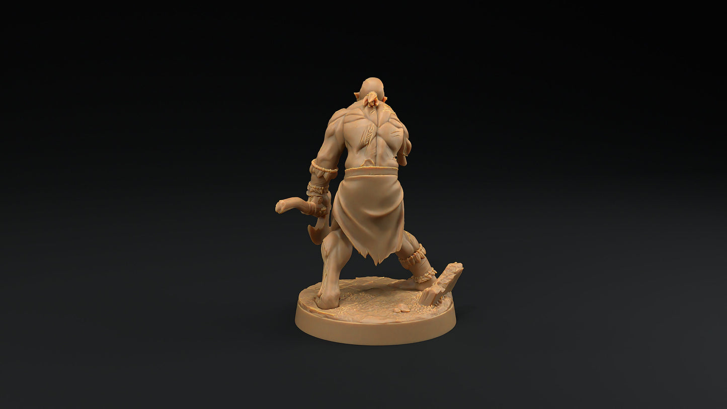 Orc Zombie | Dragon Trappers Lodge | Monster | One Page Rules | 32mm | Resin Printed Tabletop RPG Figures | DND | 5E | Halloween