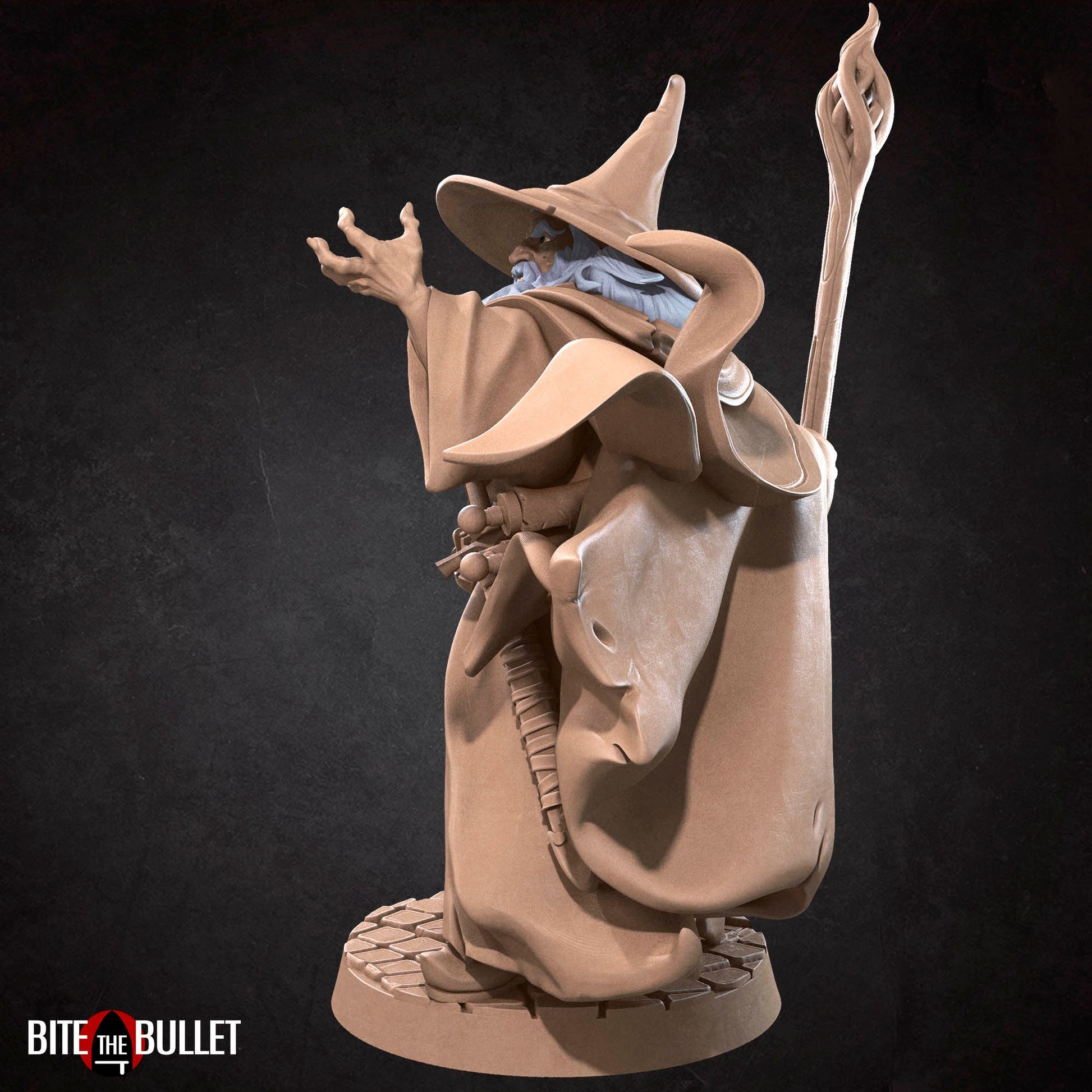 Wizard Explorer | Bite The Bullet | 35mm Scale | Resin Printed Tabletop RPG Miniature Figures | DND | 5E