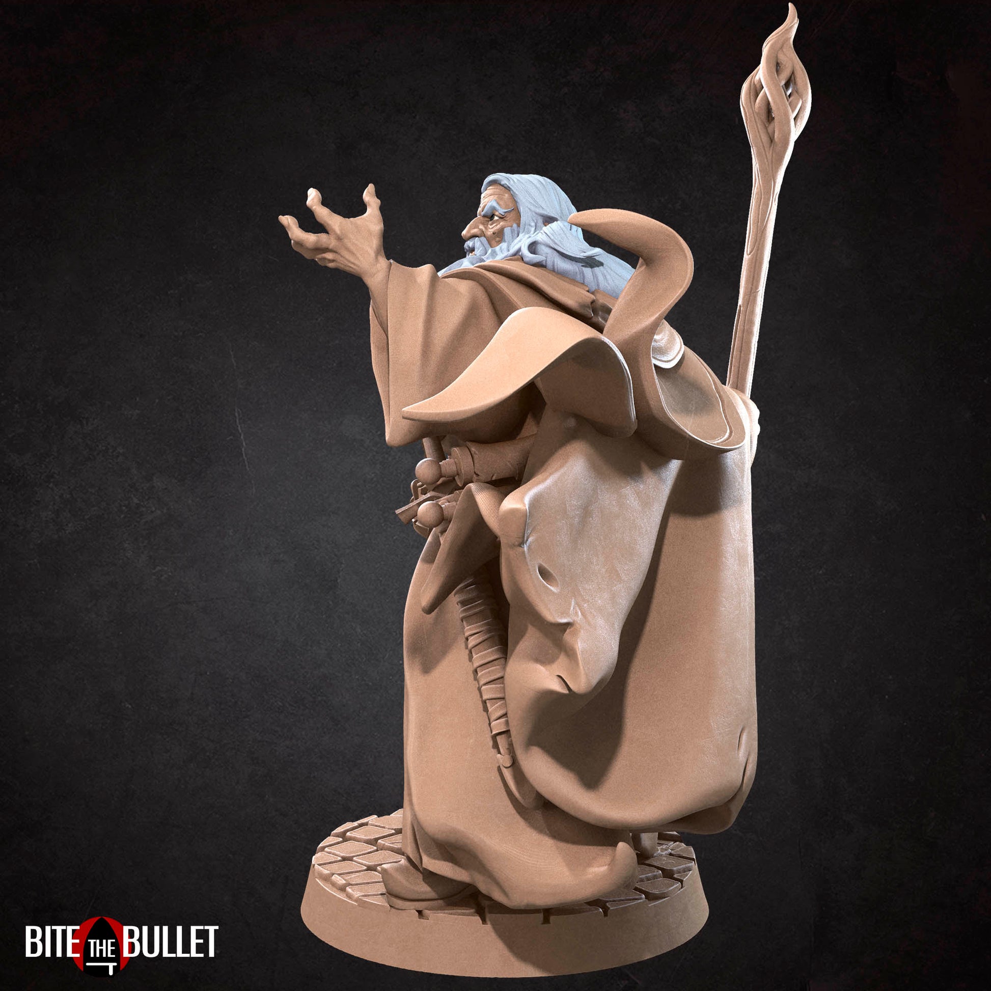 Wizard Explorer | Bite The Bullet | 35mm Scale | Resin Printed Tabletop RPG Miniature Figures | DND | 5E