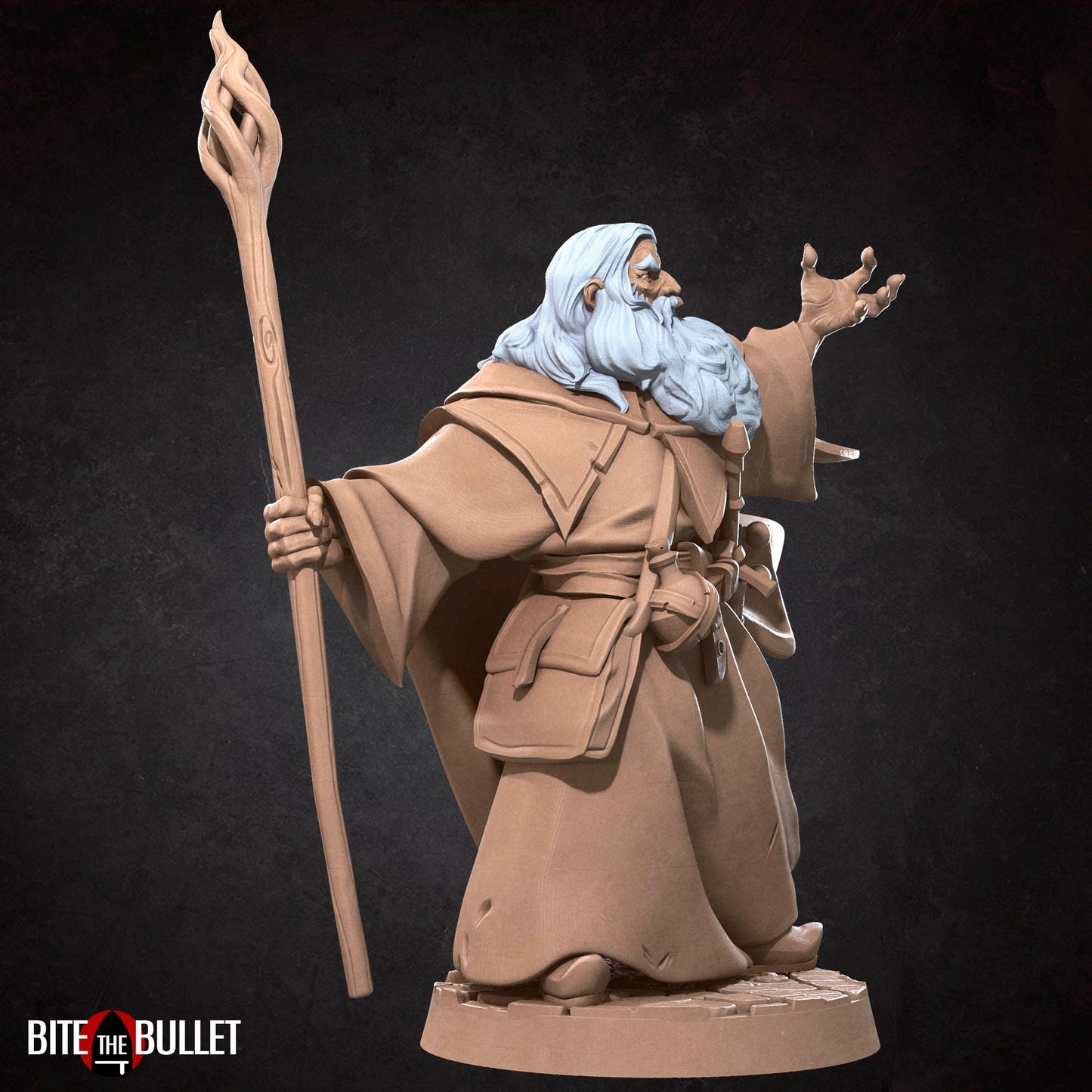 Wizard Explorer | Bite The Bullet | 35mm Scale | Resin Printed Tabletop RPG Miniature Figures | DND | 5E