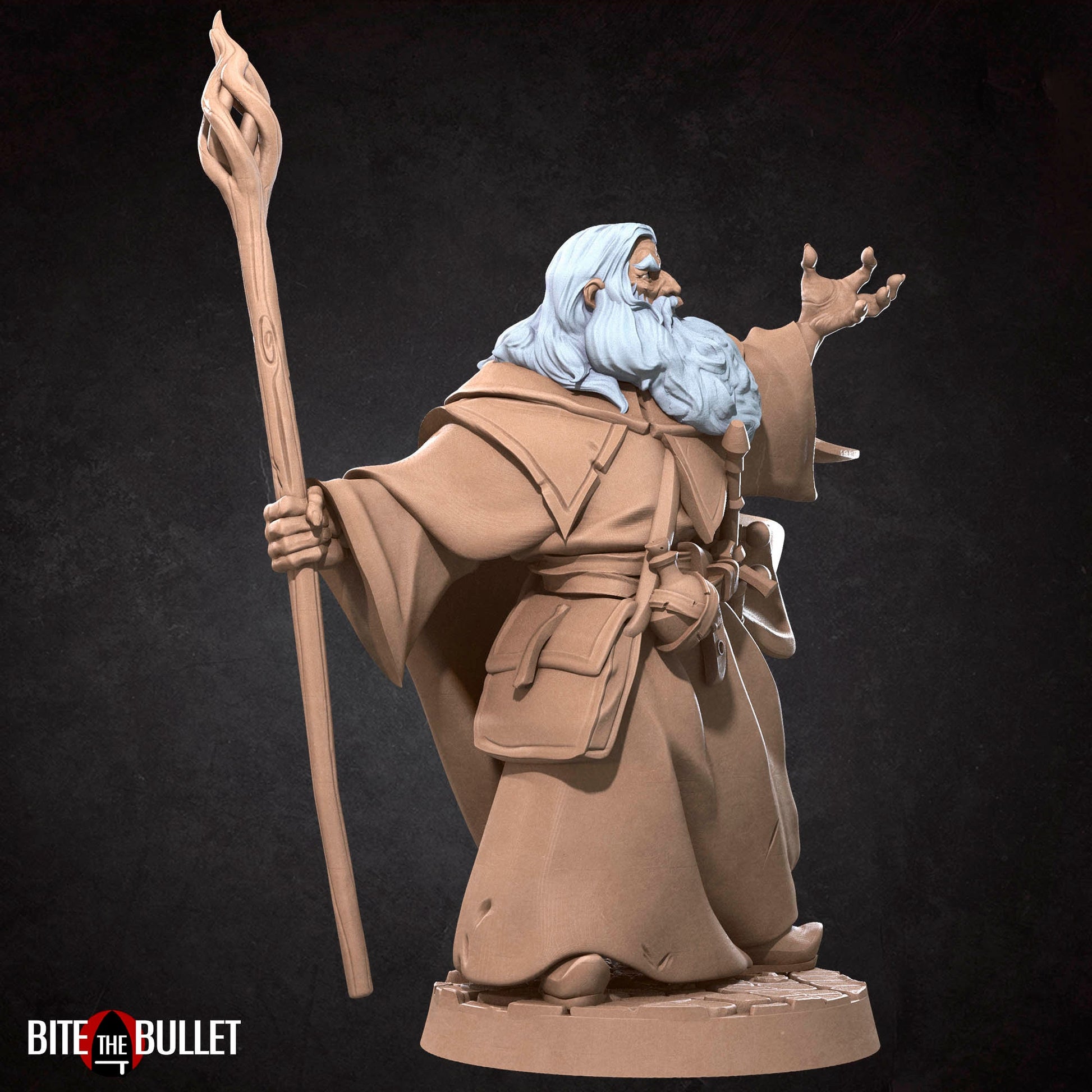 Wizard Explorer | Bite The Bullet | 35mm Scale | Resin Printed Tabletop RPG Miniature Figures | DND | 5E