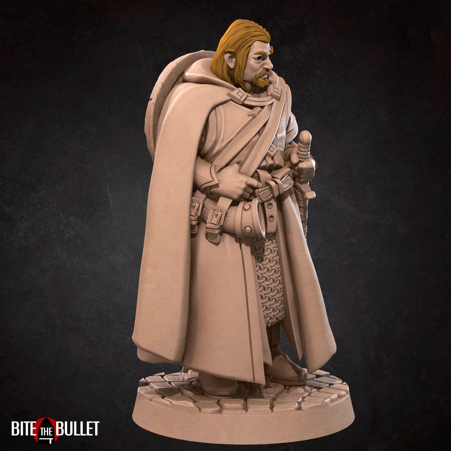 Human Explorer | Bite The Bullet | 35mm Scale | Resin Printed Tabletop RPG Miniature Figures | DND | 5E