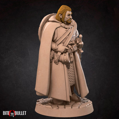 Human Explorer | Bite The Bullet | 35mm Scale | Resin Printed Tabletop RPG Miniature Figures | DND | 5E